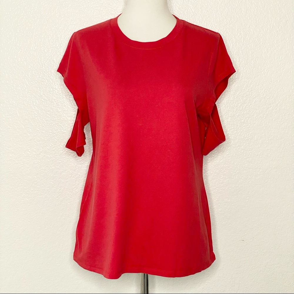 REBECCA MINKOFF Red Top - Picture 2 of 6